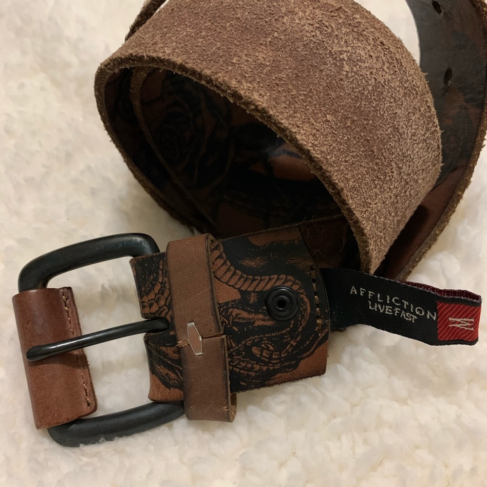 Men Affliction Belt